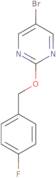 5-Bromo-2-[(4-fluorophenyl)methoxy]pyrimidine