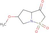 (3aS,5S)-5-Methoxy-hexahydro-1Î»6-pyrrolo[1,2-b][1,2]thiazole-1,1,3-trione