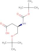 (3R)-4-(tert-Butoxy)-3-{[(tert-butoxy)carbonyl]amino}butanoic acid