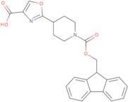 2-(1-{[(9H-Fluoren-9-yl)methoxy]carbonyl}piperidin-4-yl)-1,3-oxazole-4-carboxylic acid