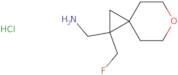 [1-(Fluoromethyl)-6-oxaspiro[2.5]octan-1-yl]methanamine hydrochloride