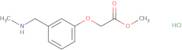 Methyl 2-{3-[(methylamino)methyl]phenoxy}acetate hydrochloride