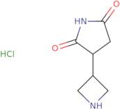 3-(Azetidin-3-yl)pyrrolidine-2,5-dione hydrochloride