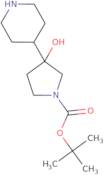 tert-Butyl 3-hydroxy-3-(piperidin-4-yl)pyrrolidine-1-carboxylate