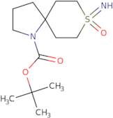 tert-Butyl 8-imino-8-oxo-8λ6-thia-1-azaspiro[4.5]decane-1-carboxylate