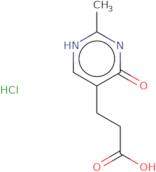 3-(2-Methyl-4-oxo-1,4-dihydropyrimidin-5-yl)propanoic acid hydrochloride