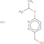 [6-(Propan-2-yloxy)pyridazin-3-yl]methanol hydrochloride