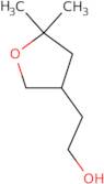 2-(5,5-Dimethyloxolan-3-yl)ethan-1-ol