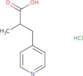 2-Methyl-3-(pyridin-4-yl)propanoic acid hydrochloride