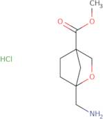 Methyl 1-(aminomethyl)-2-oxabicyclo[2.2.1]heptane-4-carboxylate hydrochloride