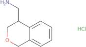 (3,4-Dihydro-1H-2-benzopyran-4-yl)methanamine hydrochloride