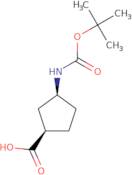 cis-3-(Boc-amino)cyclopentane-1-carboxylic acid