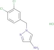 1-[(3,4-Dichlorophenyl)methyl]-1H-pyrazol-4-amine hydrochloride