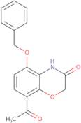 8-Acetyl-5-(benzyloxy)-2H-benzo[b][1,4]oxazin-3(4H)-one