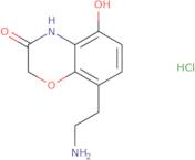 8-(2-Aminoethyl)-5-hydroxy-2H-benzo[B][1,4]oxazin-3(4H)-one HCl