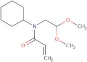 N-Cyclohexyl-N-(2,2-dimethoxyethyl)acrylamide