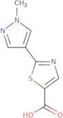 2-(1-Methyl-1H-pyrazol-4-yl)-1,3-thiazole-5-carboxylic acid