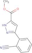 Methyl 5-(2-cyanophenyl)-1H-pyrazole-3-carboxylate