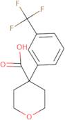 4-[3-(Trifluoromethyl)phenyl]oxane-4-carboxylic acid