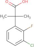 2-(3-Chloro-2-fluorophenyl)-2-methylpropanoic acid