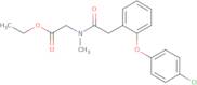 Ethyl 2-(2-(2-(4-chlorophenoxy)phenyl)-N-methylacetamido)acetate