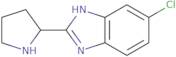 5-Chloro-2-(pyrrolidin-2-yl)-1H-1,3-benzodiazole
