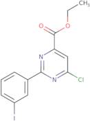 Ethyl 6-chloro-2-(3-iodophenyl)pyrimidine-4-carboxylate