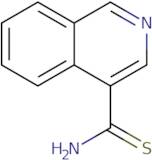Isoquinoline-4-carbothioic acid amide