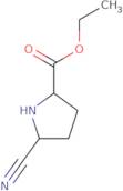 Ethyl (2S,5S)-5-cyano-2-pyrrolidinecarboxylate