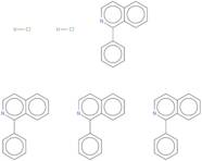 Di-Μ-chlorotetrakis[2-(1-isoquinolinyl-N)phenyl-C]diiridium(III)