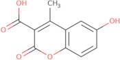 6-Hydroxy-4-methyl-2-oxo-2H-chromene-3-carboxylic acid