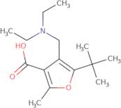 5-tert-Butyl-4-diethylaminomethyl-2-methyl-furan-3-carboxylic acid