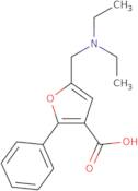 5-Diethylaminomethyl-2-phenyl-furan-3-carboxylic acid hydrochloride