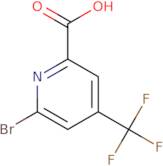 6-Bromo-4-(trifluoromethyl)picolinic acid