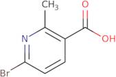 6-Bromo-2-methylpyridine-3-carboxylic acid