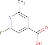 2-Fluoro-6-methylpyridine-4-carboxylicacid