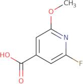 2-Fluoro-6-methoxypyridine-4-carboxylic acid