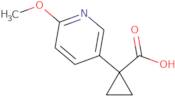 1-(6-Methoxypyridin-3-yl)cyclopropanecarboxylic acid