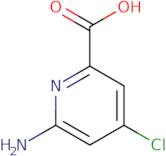 6-Amino-4-chloropyridine-2-carboxylic acid