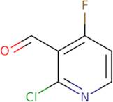 2-chloro-4-fluoropyridine-3-carbaldehyde