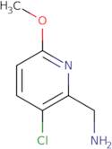 (3-Chloro-6-methoxypyridin-2-yl)methanamine