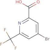 4-Bromo-6-(trifluoromethyl)pyridine-2-carboxylic acid