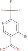 4-Bromo-6-(trifluoromethyl)pyridine-3-carboxylic Acid