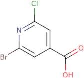 2-Bromo-6-chloroisonicotinic Acid