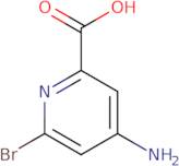 4-Amino-6-bromopyridine-2-carboxylic acid