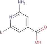 2-Amino-6-bromopyridine-4-carboxylic acid