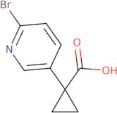 1-(6-Bromopyridin-3-yl)cyclopropanecarboxylic acid