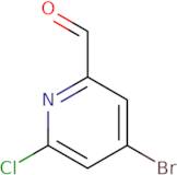 4-Bromo-6-chloropicolinaldehyde