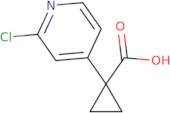 1-(2-Chloropyridin-4-yl)cyclopropane-1-carboxylic acid