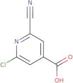 2-Chloro-6-cyanopyridine-4-carboxylic acid